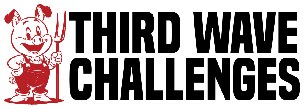 Third Wave Challenges banner with cartoon pig mascot