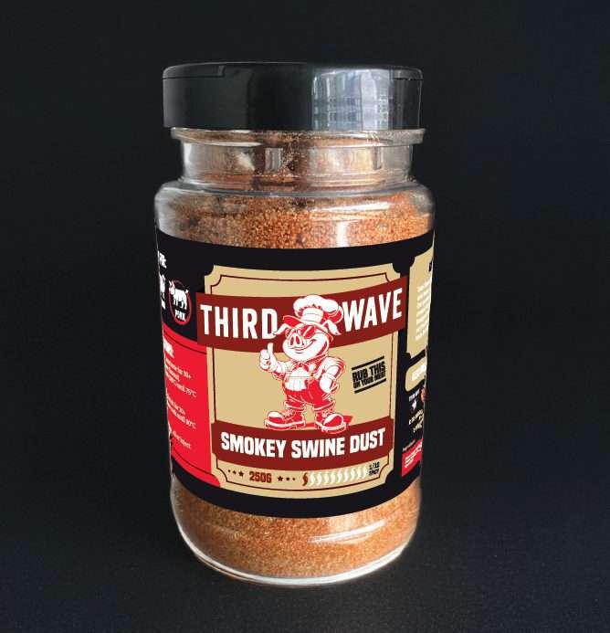 Third Wave Smokey Swine Dust rub jar