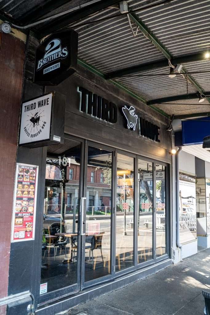 Third Wave BBQ Albert Park shopfront exterior